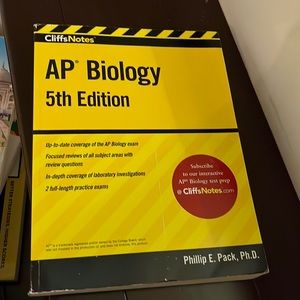 Cliff Notes AP Biology 5th edition